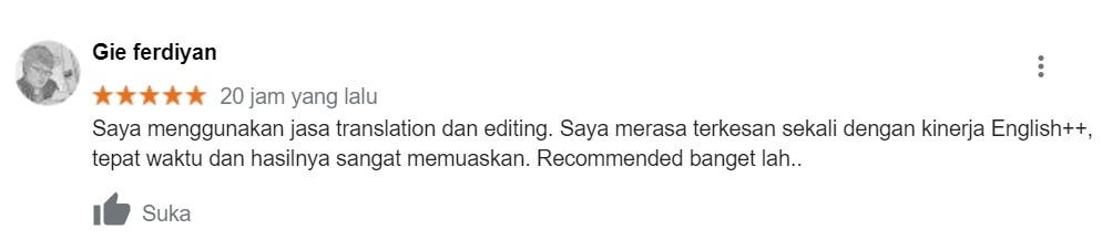 Testimoni Translate 7