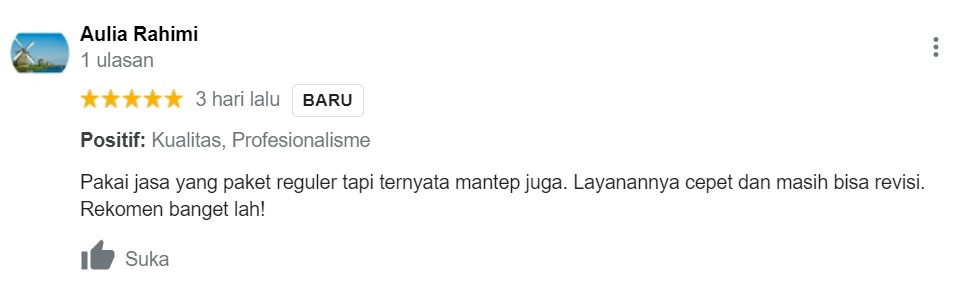 Testimoni Jasa Proofread 19