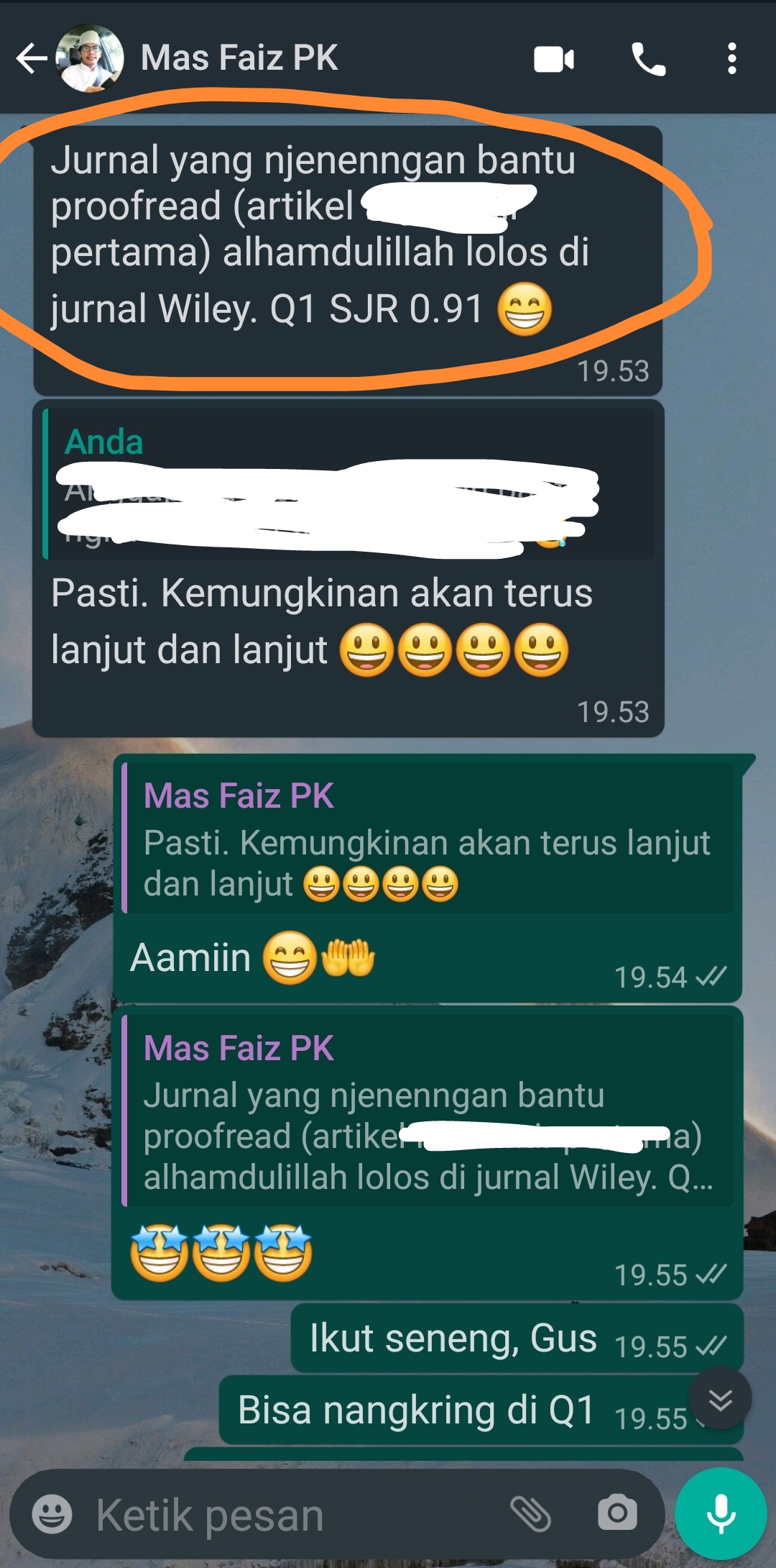 Testimoni Jasa Proofread 0