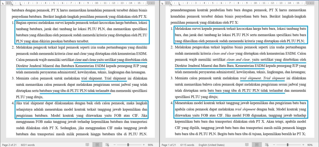 Contoh Proofread Bahasa Indonesia 2