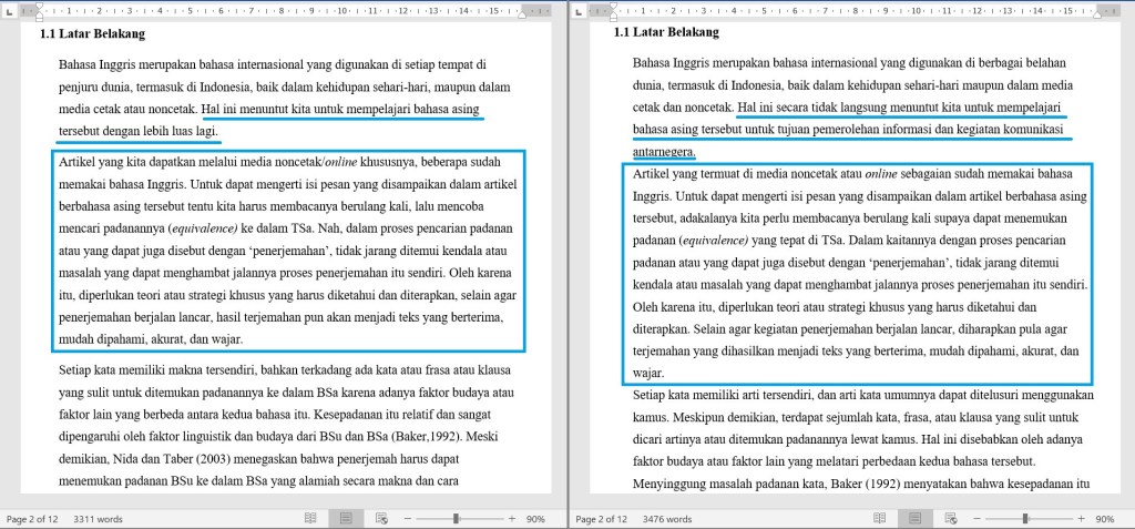 Contoh Proofread Bahasa Indonesia 3