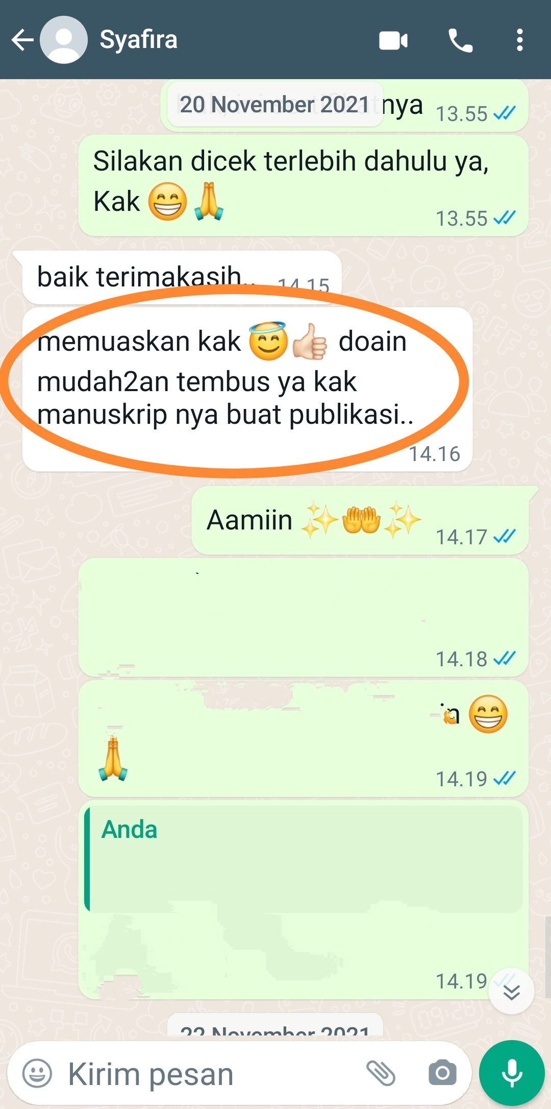 Testimoni Jasa Proofread 21