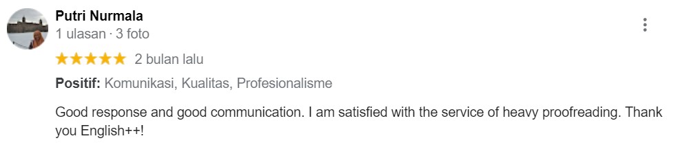 Testimoni ENGLISH++ 83