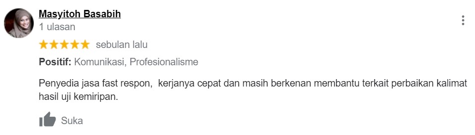 Testimoni ENGLISH++ 96