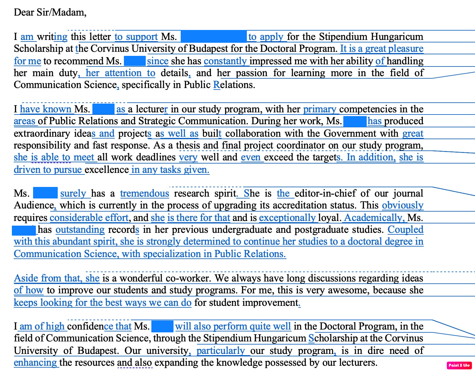 Proofreading Beasiswa 3